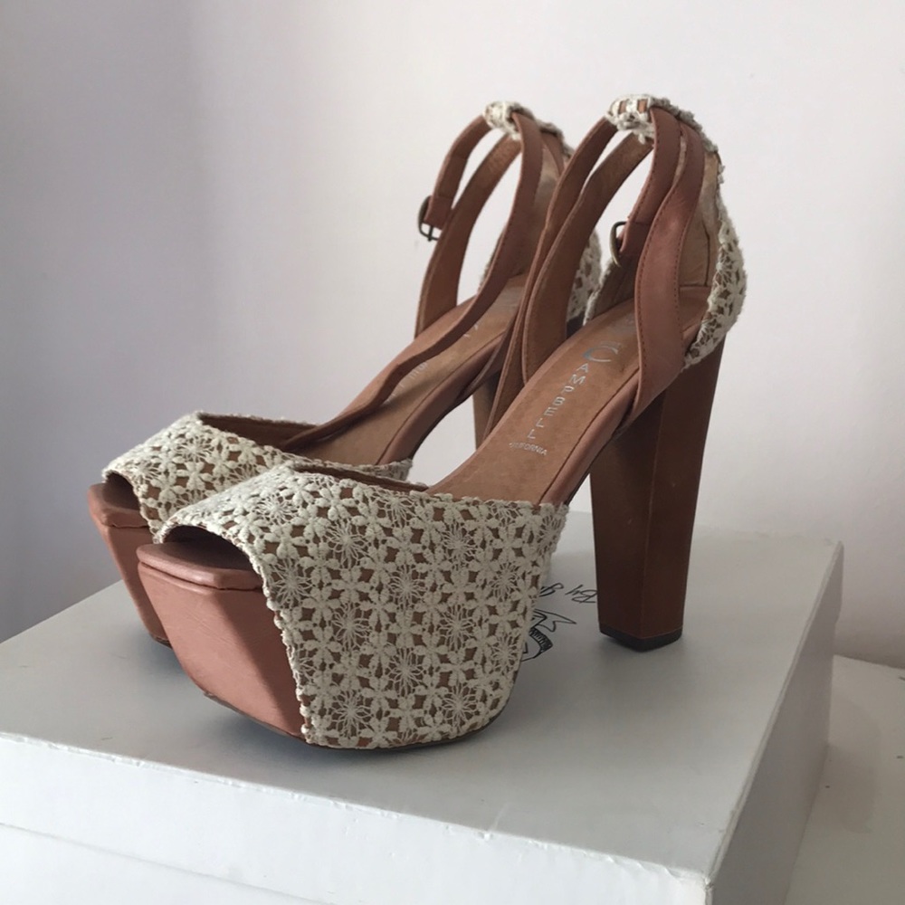 Jeffrey Campbell PERFECT Crotchet Platform Heels
